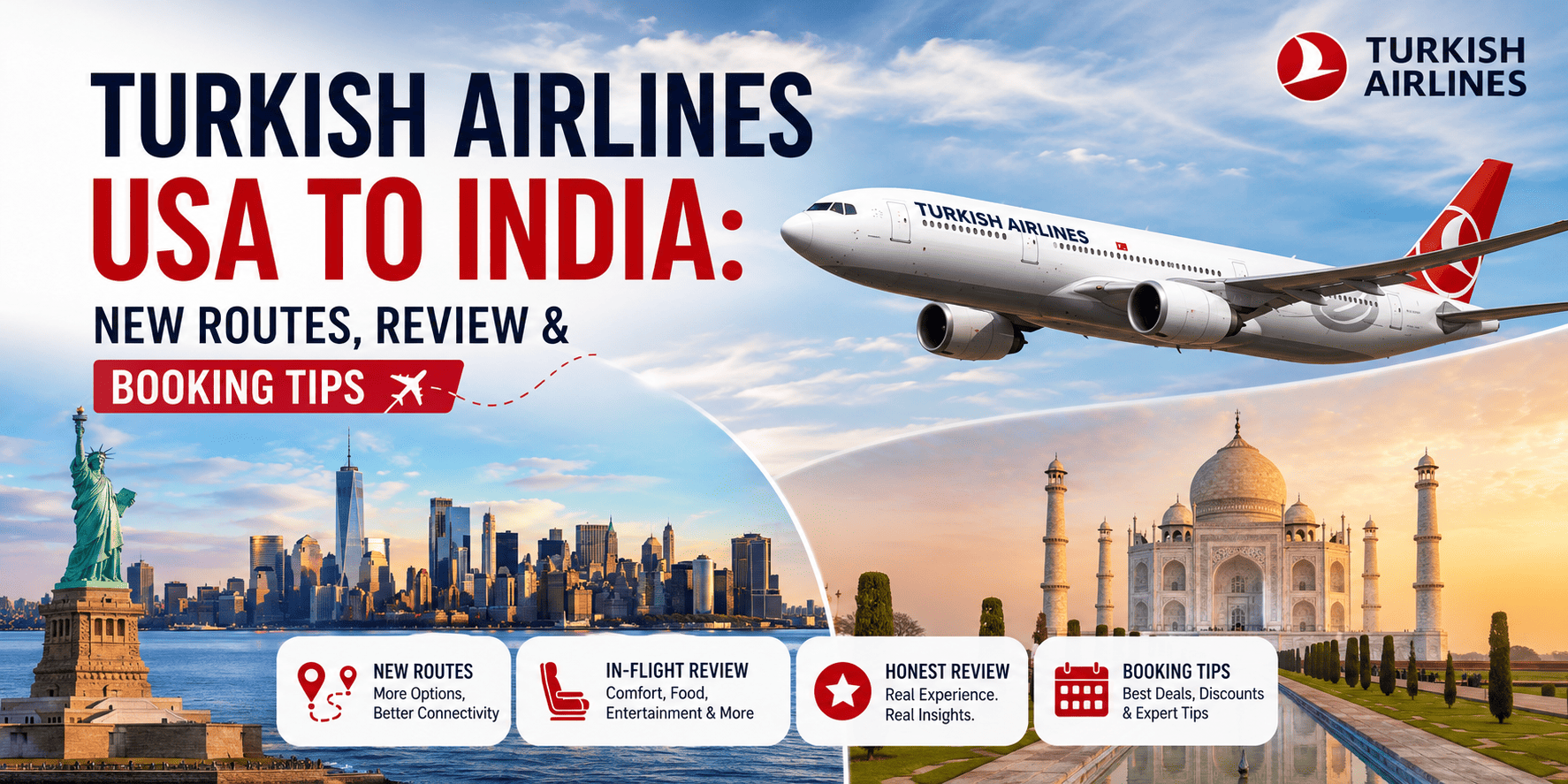 Turkish Airlines USA to India